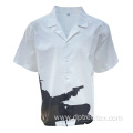 Customized Printing Soft Cotton Men's Summer Casual Shirt